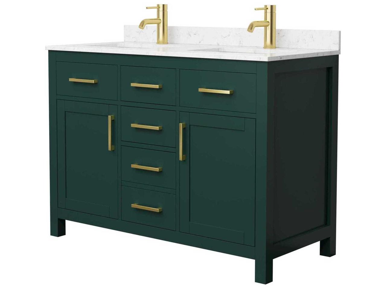 Wyndham Collection Beckett 48-Inch Bathroom Vanity — Storage Cabinet ...