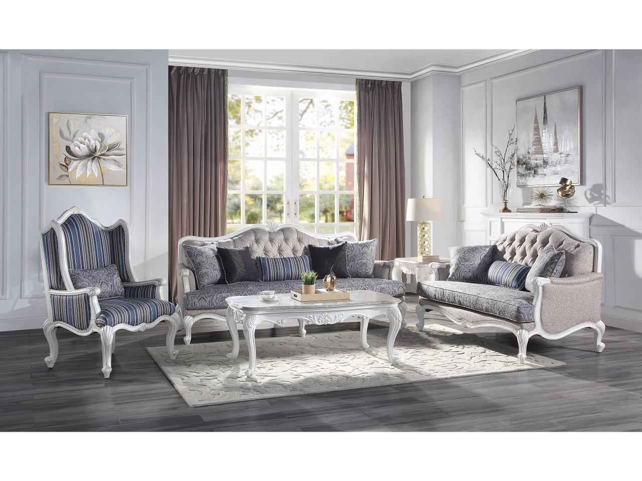 Acme Furniture Ciddrenar Sofa Set | CIDDRENARLIVSET | LuxeDecor