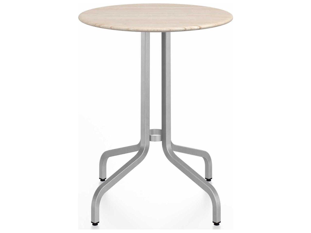 Emeco 1 Inch Collection Round Dining Table by Jasper Morrison | PatioLiving