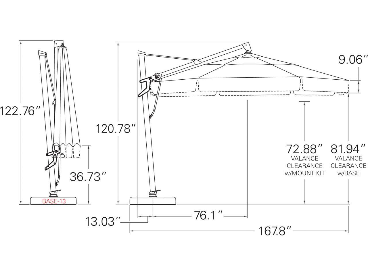 building plan for prism patio umbrella stand Treasure Garden  11 ft Octagonal Outdoor (High-Performance Auto-Tilt) this base combines robust construction with a sleek Weekend DIY Project | Make