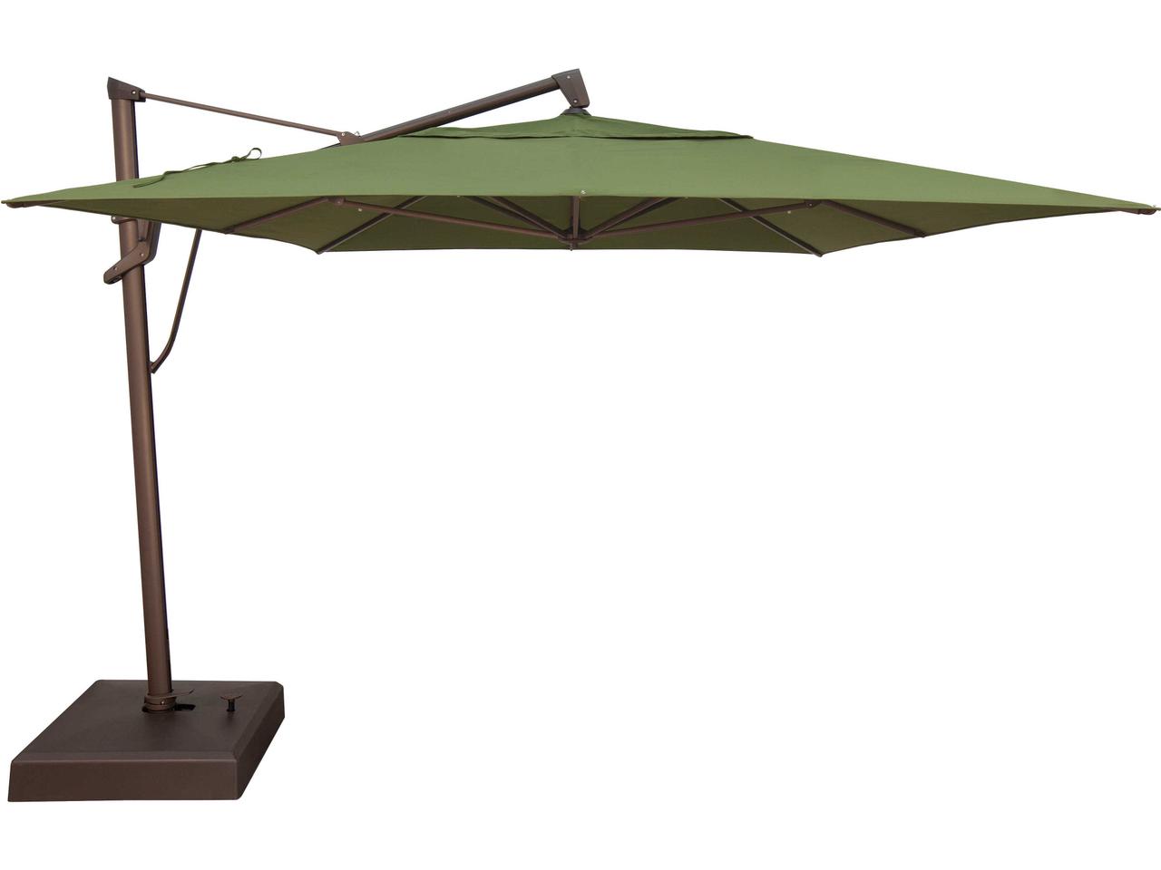 Treasure Garden AKZ Plus 10 x 13 Foot Rectangular Cantilever