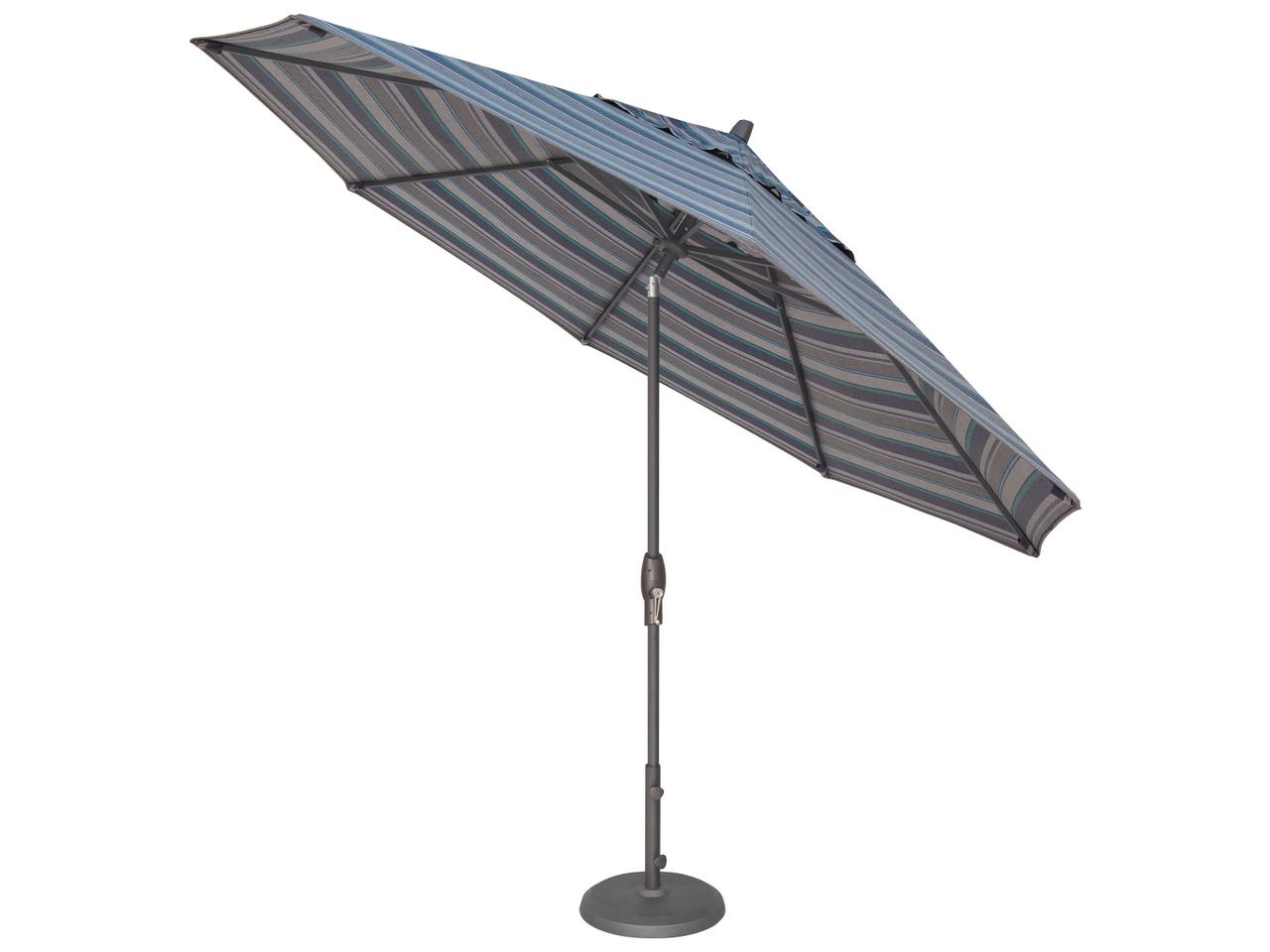 11 ft aluminum auto tilt patio umbrella in dolce mango Treasure Garden 11' Collar large 11 ft 11' Auto Tilt Market Umbrella