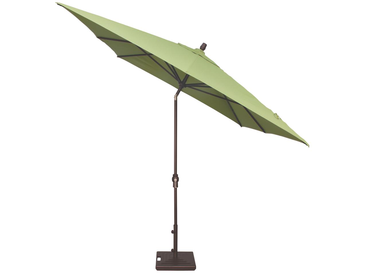 height adjustable patio umbrella 9' Tilt Market & Base Stable Heavy Duty Frame Seasons Sentry 8' x 11'