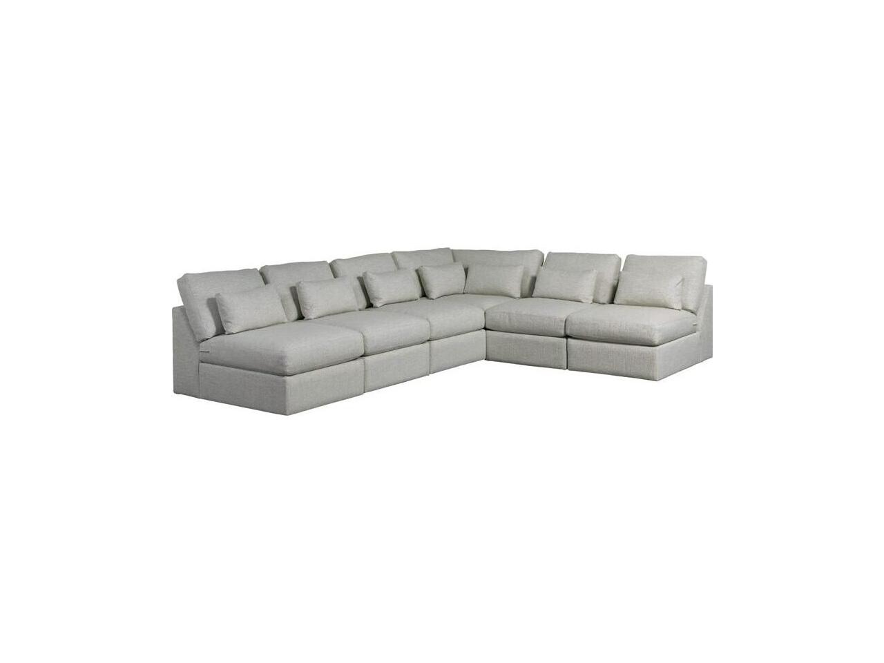 Lillian August Corso Armless Accent Chair — Modern Customizable Seating ...
