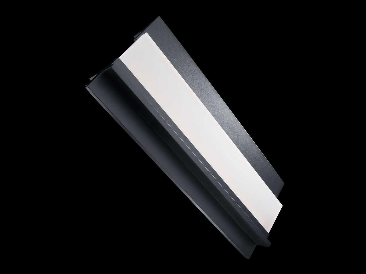 Modern Forms Enigma 18-Inch LED Outdoor Wall Sconce — Black Finish ...