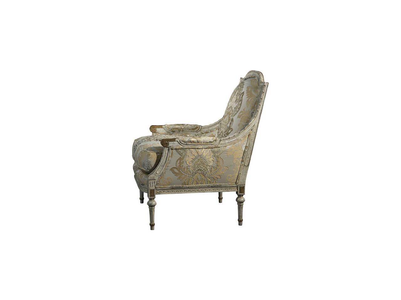椅子 katharine-typhoon824 Theodore Alexander Kati Upholstered Accent Armchair — Louis XVI
