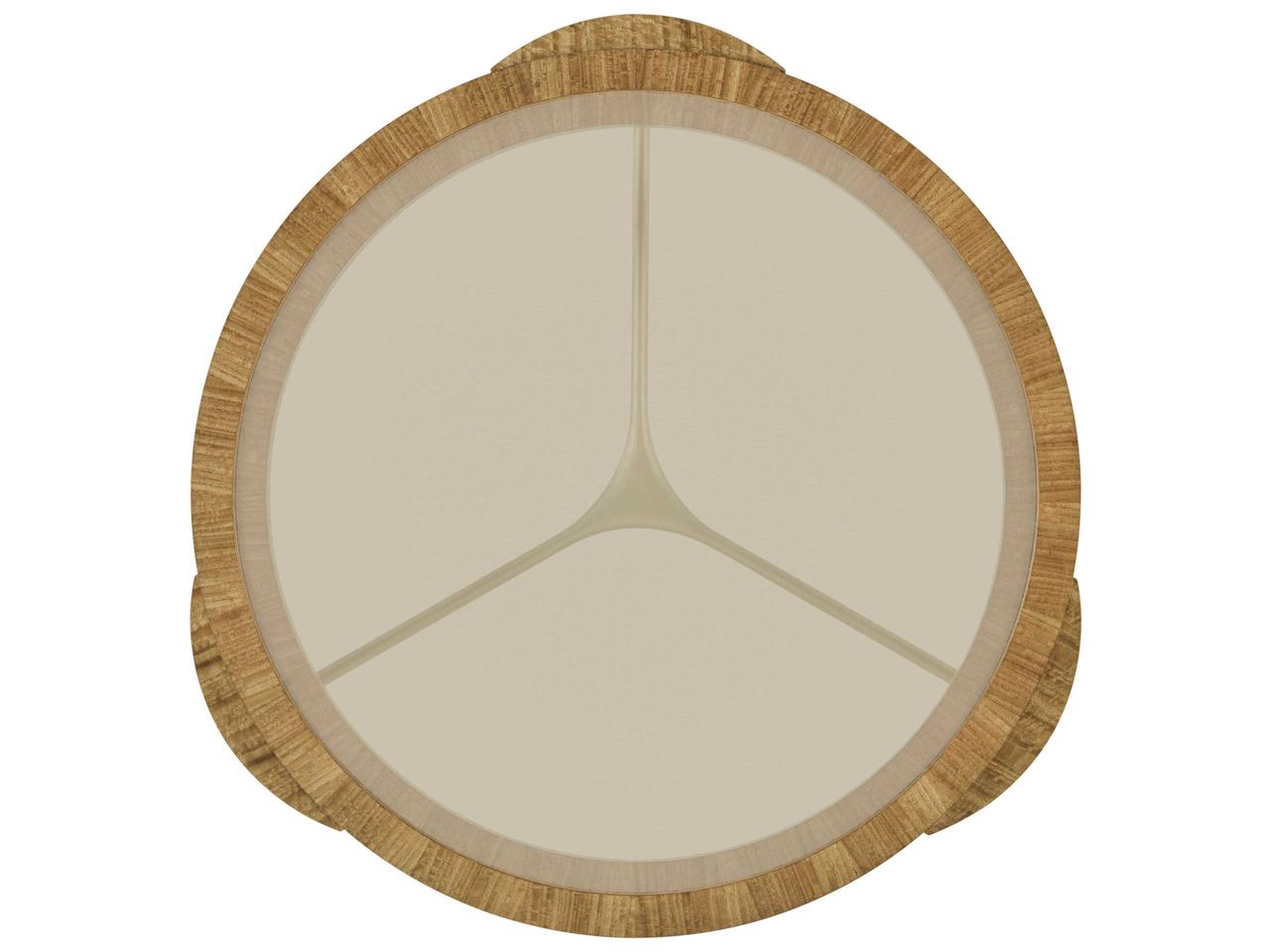 Theodore Alexander Ta Originals Round Glass Plaza Coffee Table ...