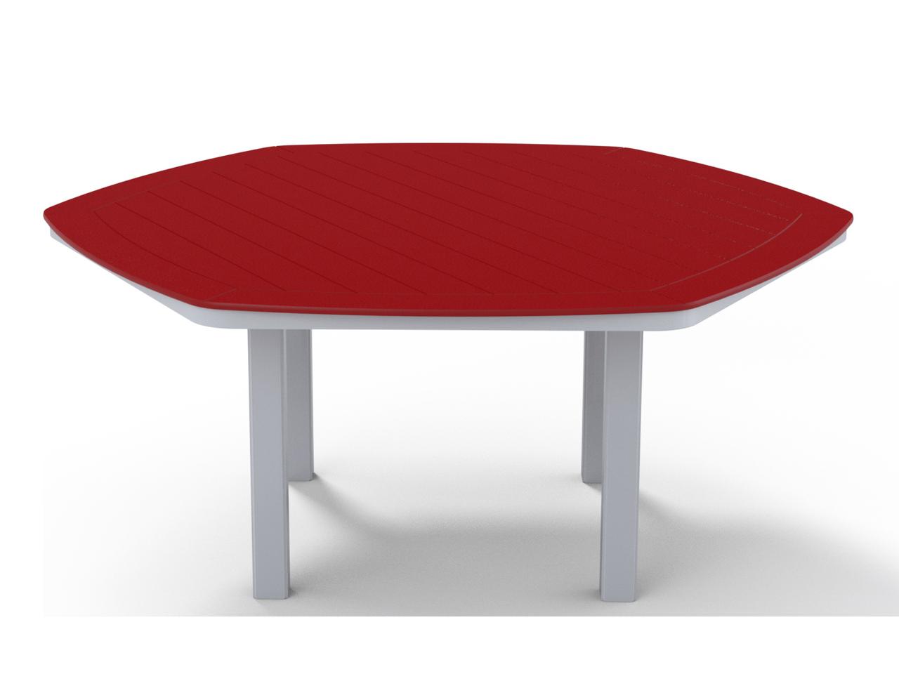 hexagon patio table with umbrella hole MFSTUDIO and Chairs Set of 6, Outdoor Dining Set : Patio, Lawn & Garden Elevate your outdoor dining experience with our meticulously crafted 63 Umbrella Hole Hexagon Patio Dining