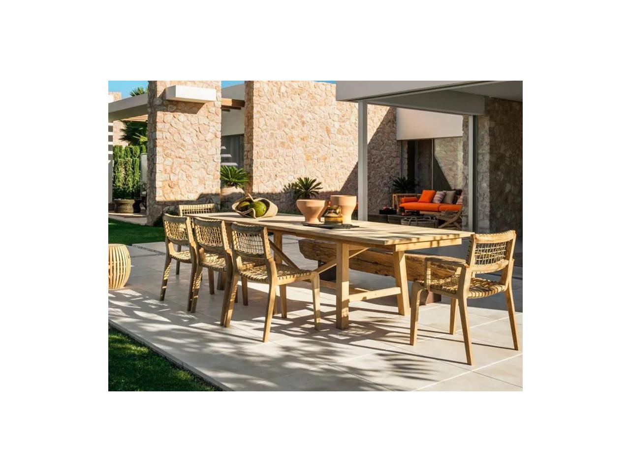 UnoPiu Synthesis Teak Chair | SESY | TopModern