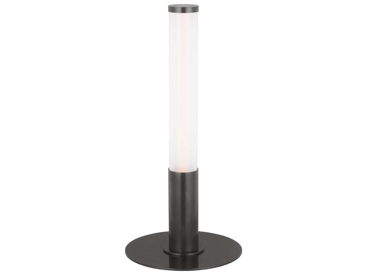 Visual Comfort Modern Miguel LED Table Lamp — Modern Bronze Finish ...
