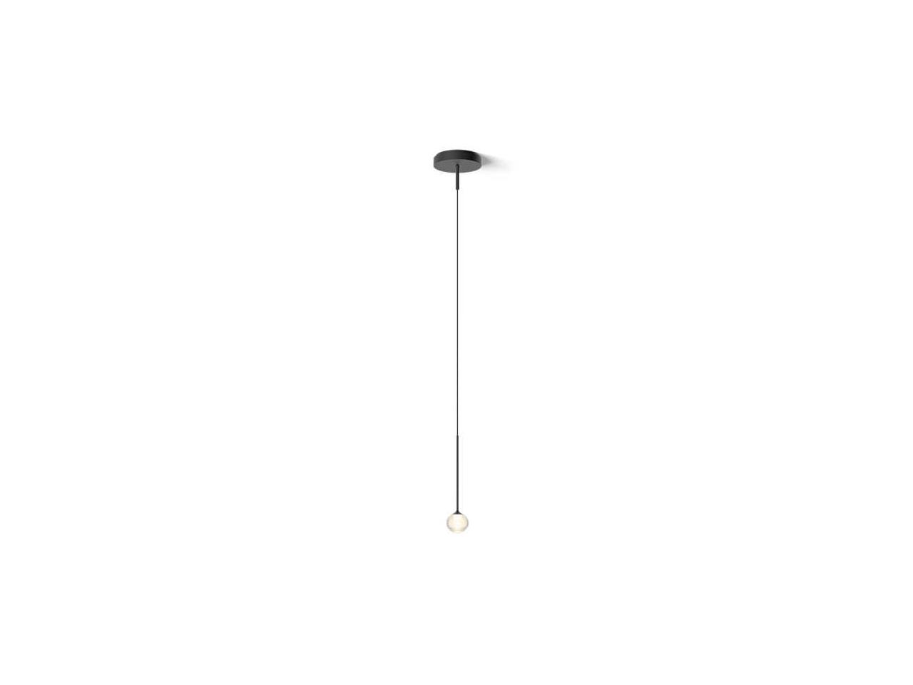 Vibia Algorithm 1-Light Mini Pendant — Integrated LED Dimmable Graphite ...