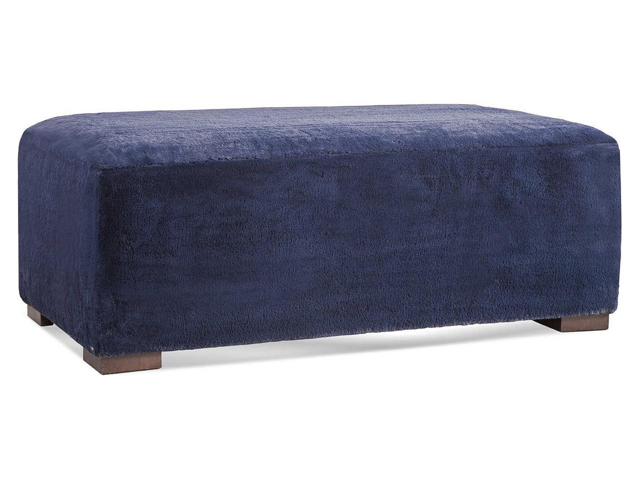 Braxton Culler Campos Cocktail Ottoman — Upholstered with Block Legs ...