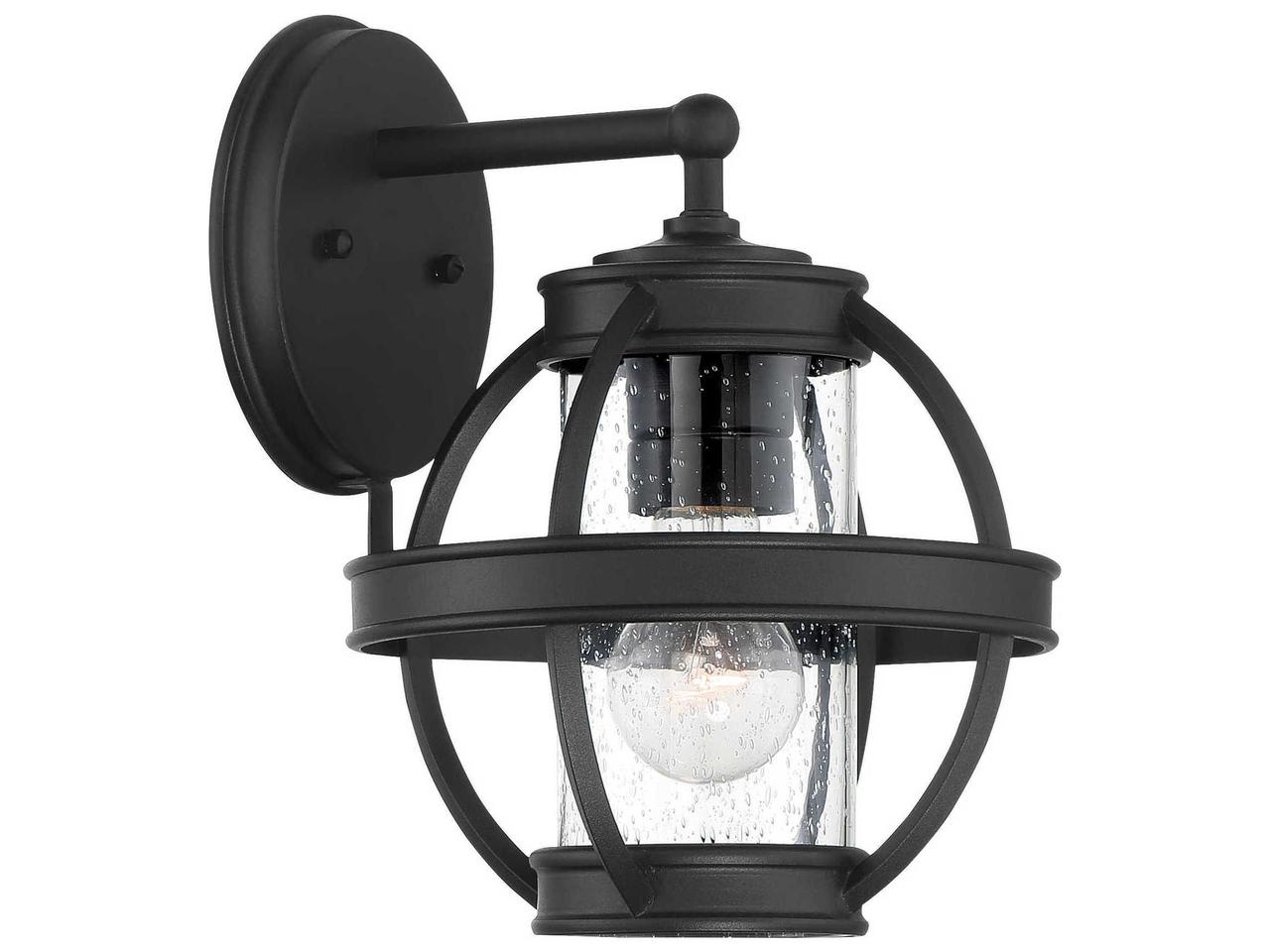 Minka Lavery Cumberland Court 1-Light Outdoor Wall Sconce — Sand Coal ...