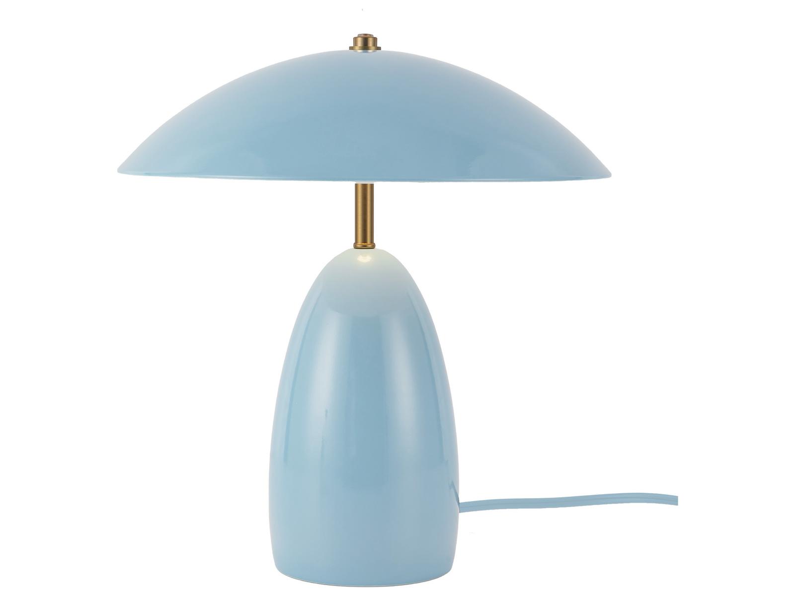 Alora Mood Poppy Cerulean Blue Table Lamp