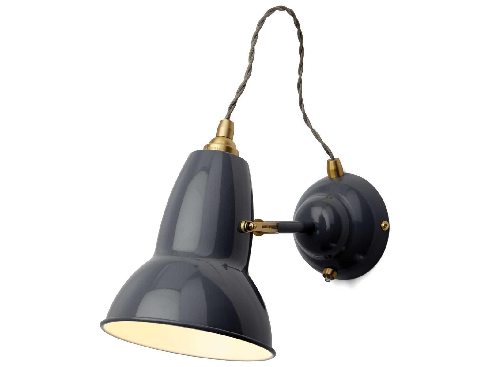 Anglepoise Original-1227 1-Light Elephant Grey Wall Sconce