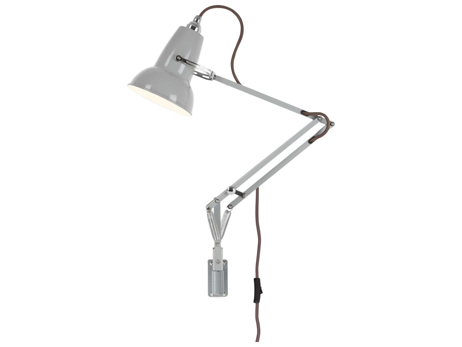 Anglepoise Original-1227 Mini 1-Light Dove Grey Swing Wall Sconce