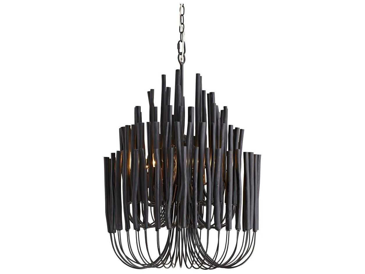 Arteriors Home Tilda 5-Light Black Chandelier