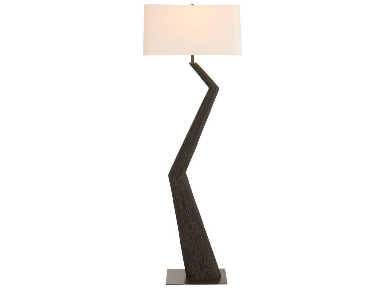 Arteriors Home Graceland Ebony Bronze Black Floor Lamp