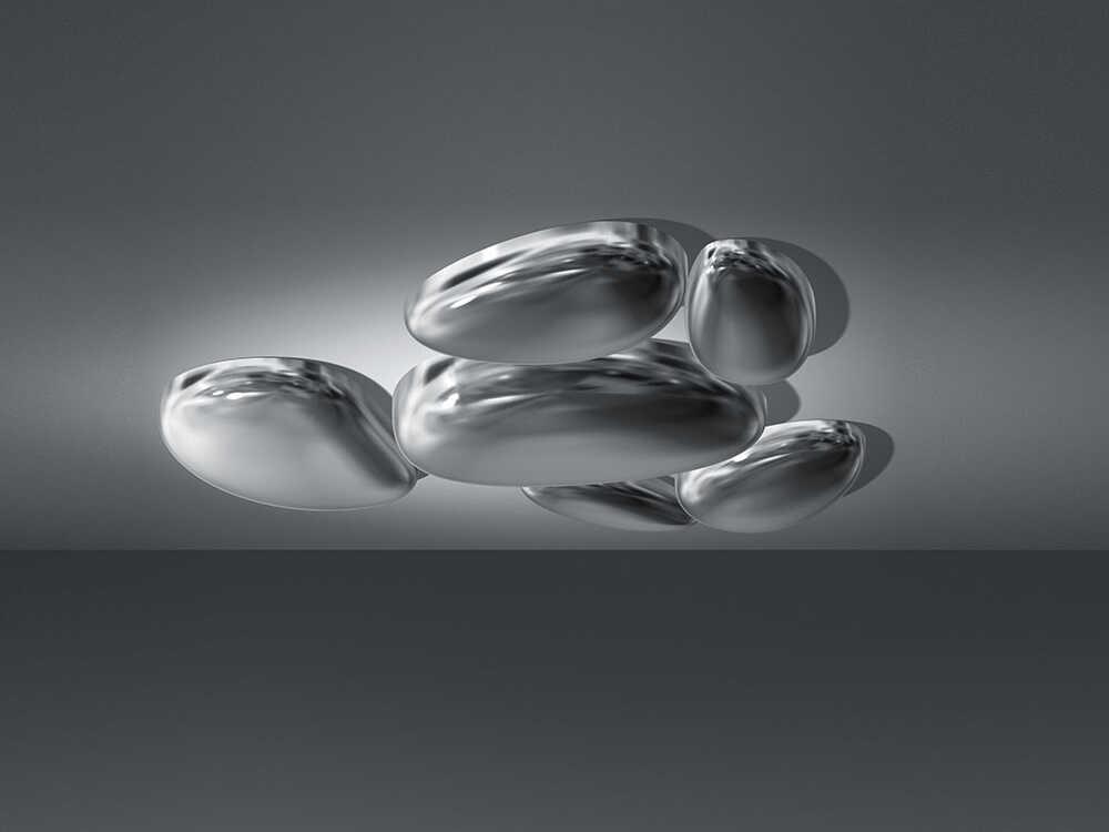 Artemide Skydro Metal Wall Art