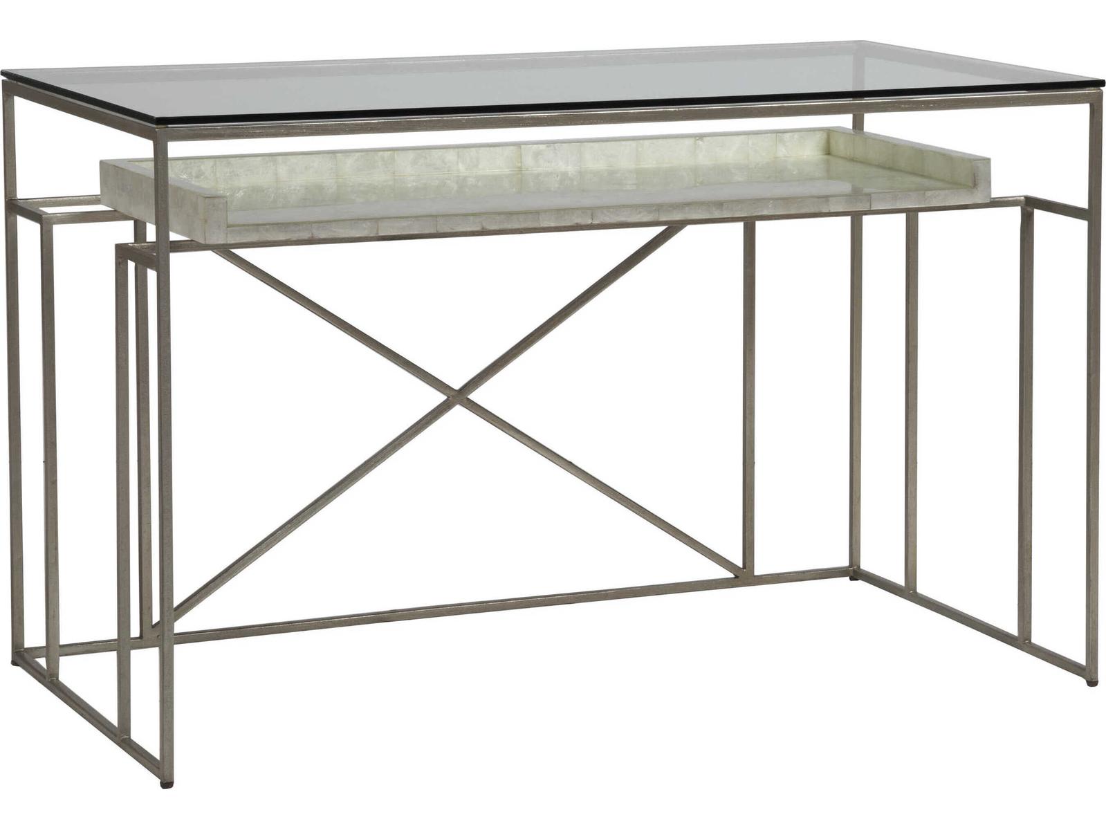 Artistica Cumulus Champagne Gray Writing Desk