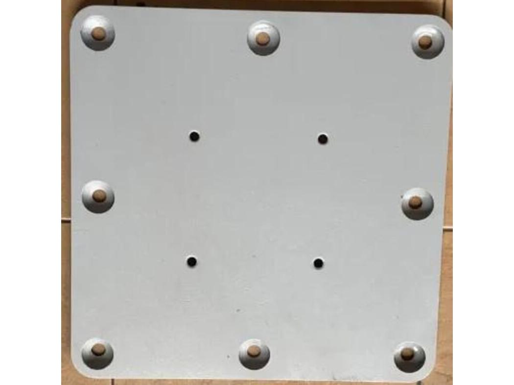 Bambrella Levante Steel 14" Square Deck Plate