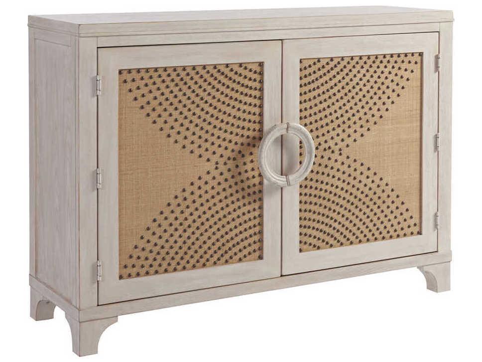 Barclay Butera Newport Lido Sailcloth Beige Accent Chest