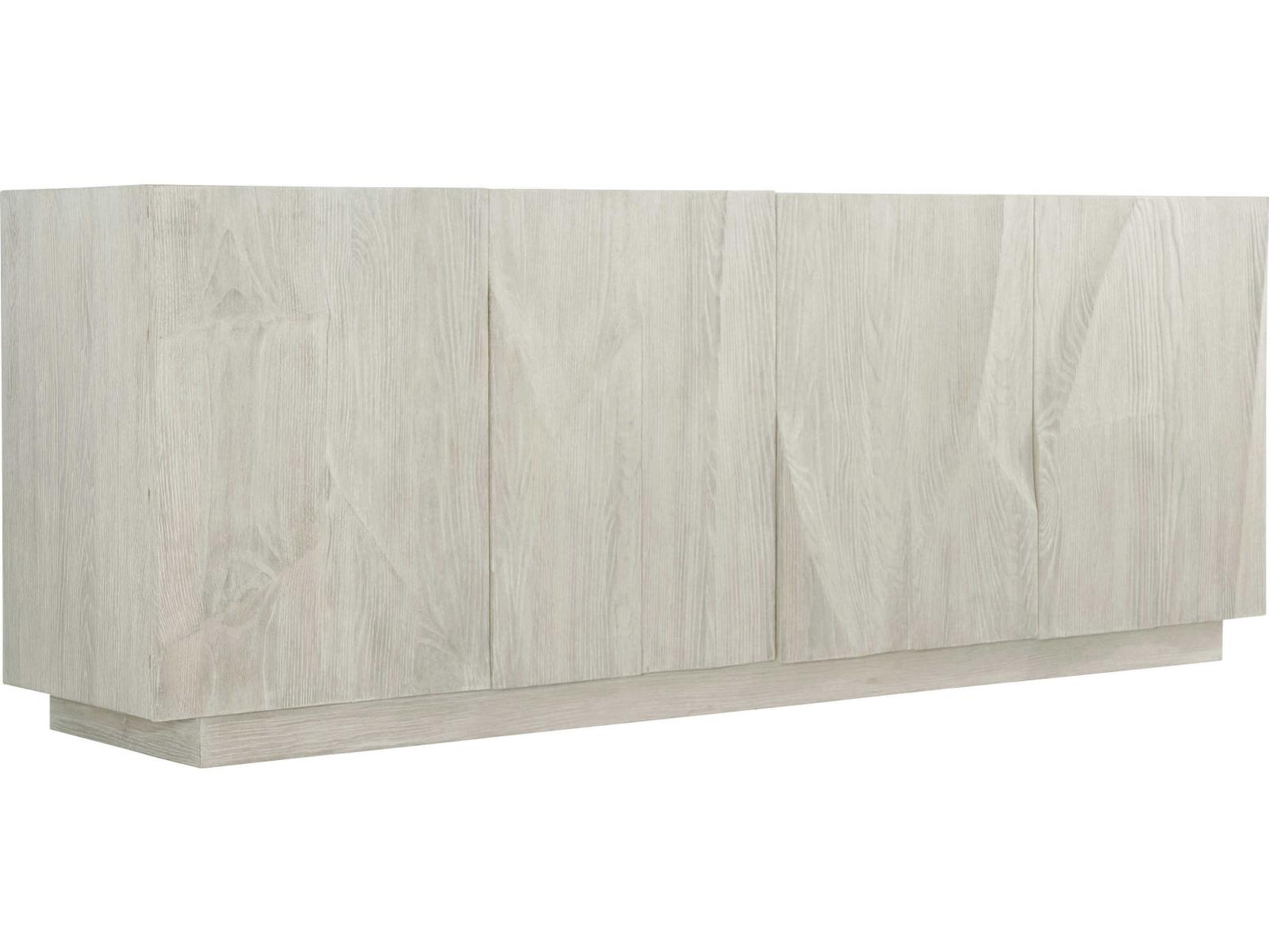 Bernhardt Interiors Alvarez 84" Rubberwood Jicama Entertainment Credenza