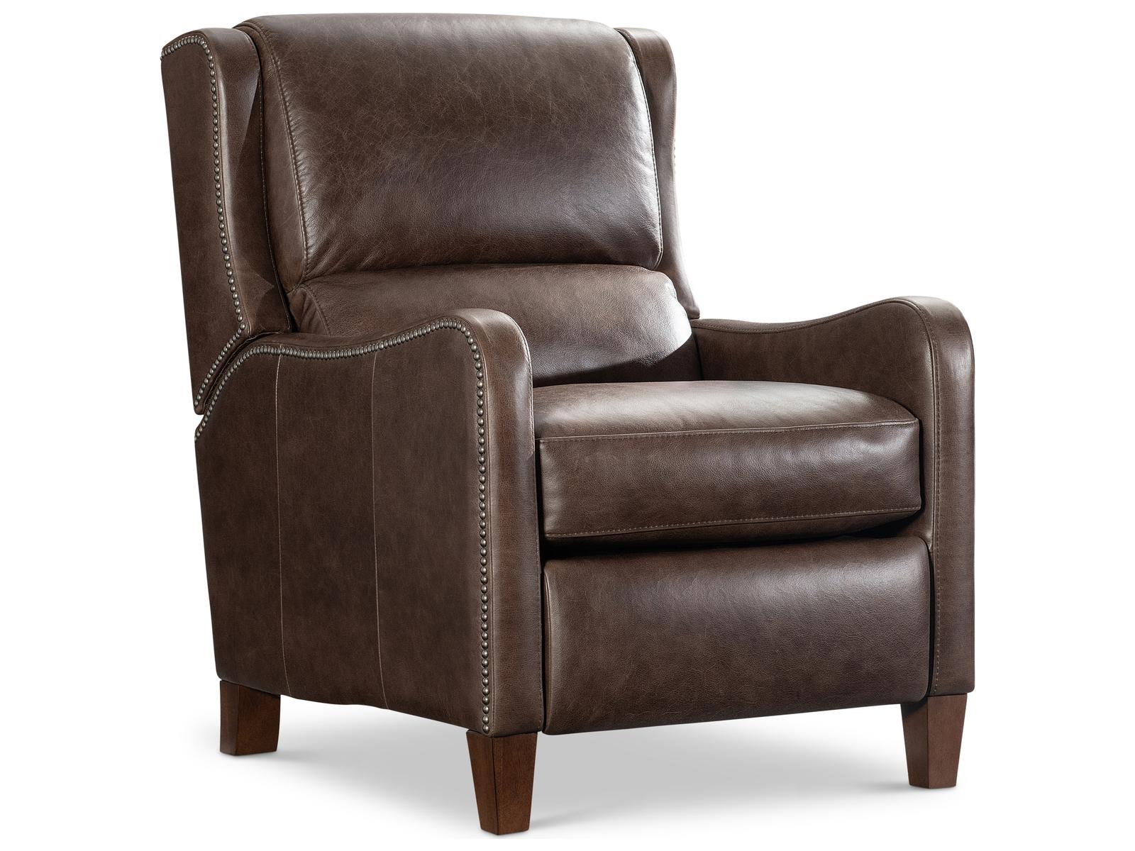 Bernhardt Landon Brown Leather Recliner
