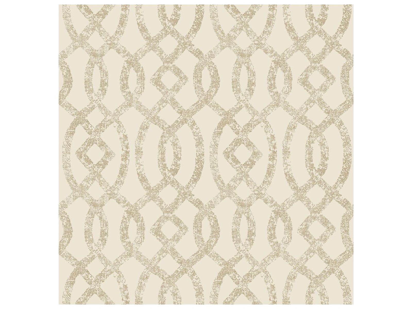 Brewster Home Fashions A-street Prints Ethereal Bronze Trellis Wallpaper