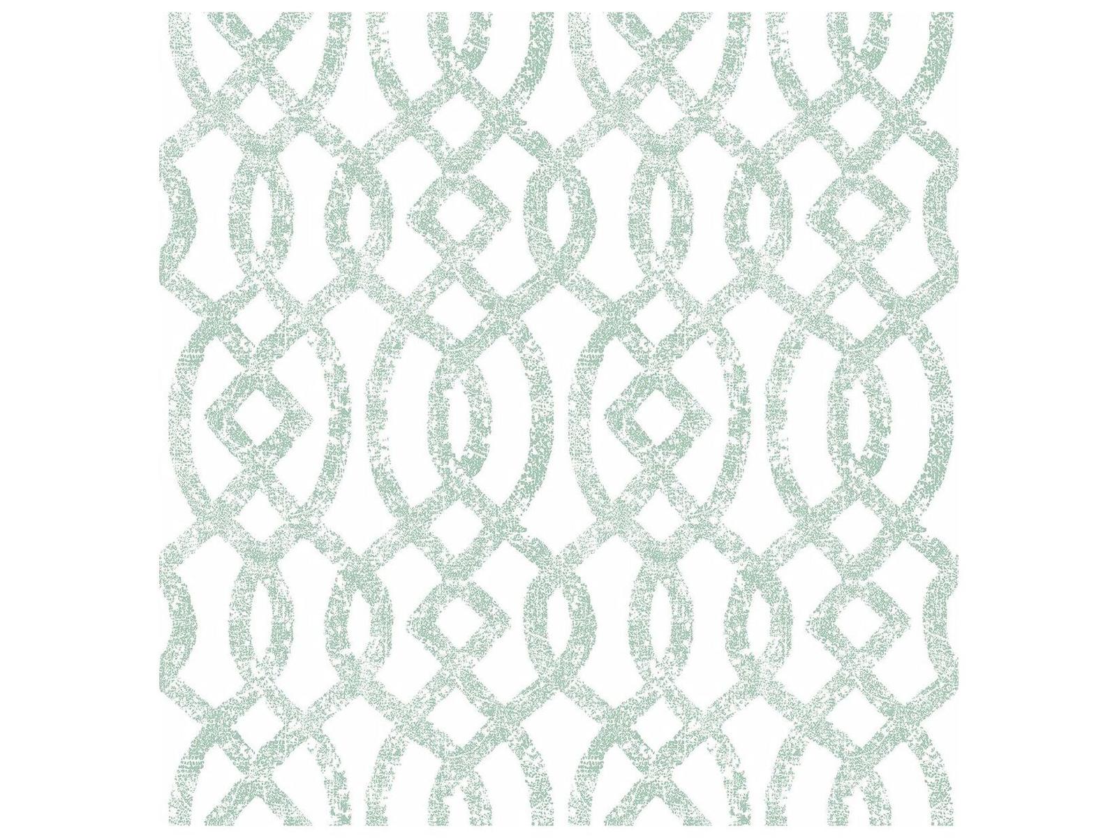 Brewster Home Fashions A-street Prints Ethereal Sea Green Trellis Wallpaper