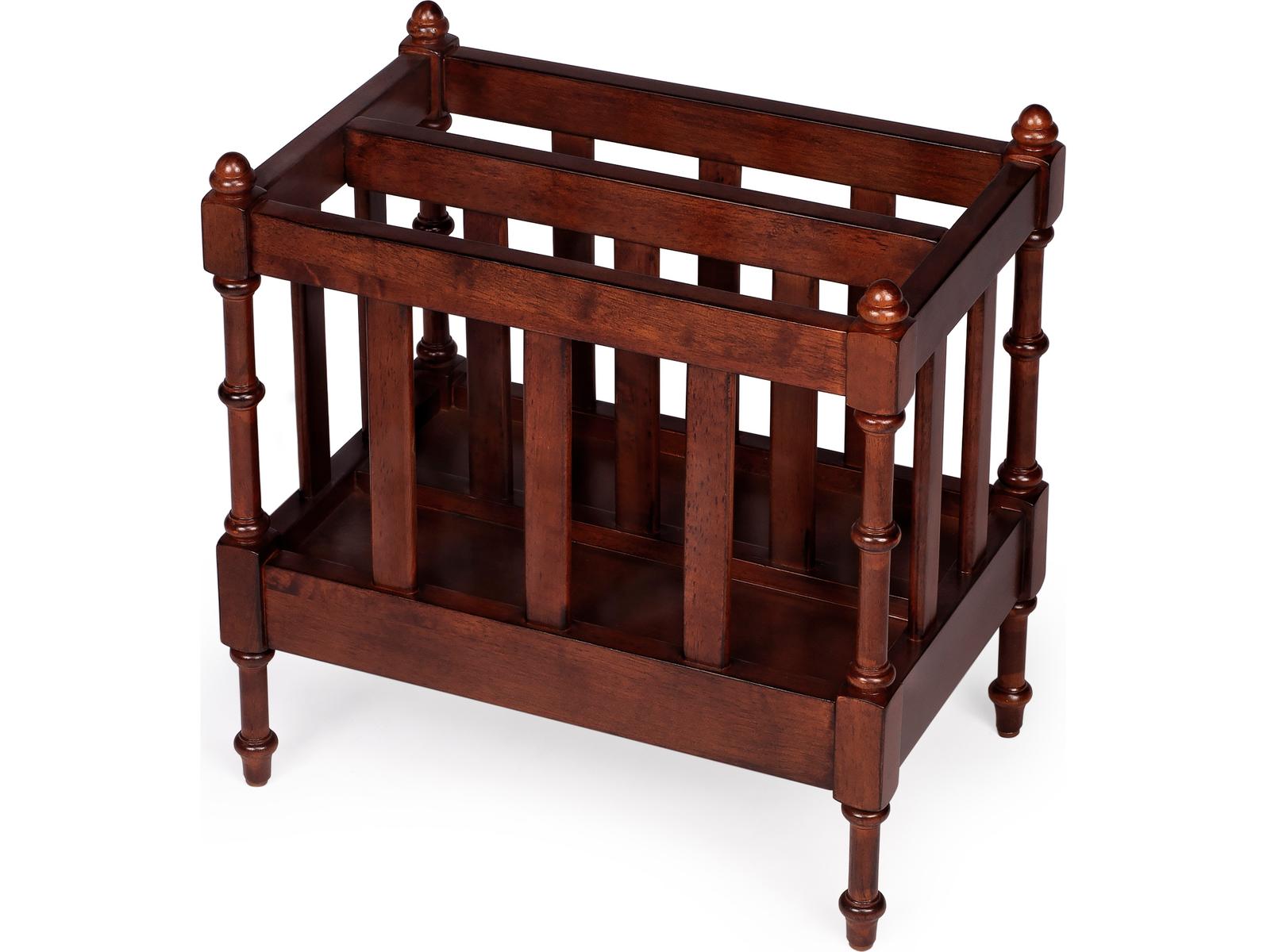Butler Holden Antique Cherry Magazine Rack