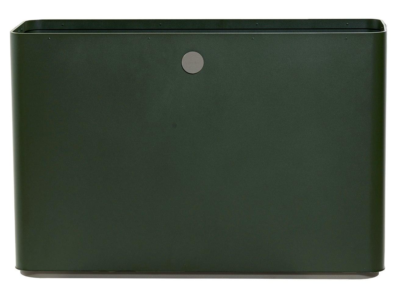 Cane Line Outdoor Grow Dark Green/Taupe Aluminium Planter Rect.