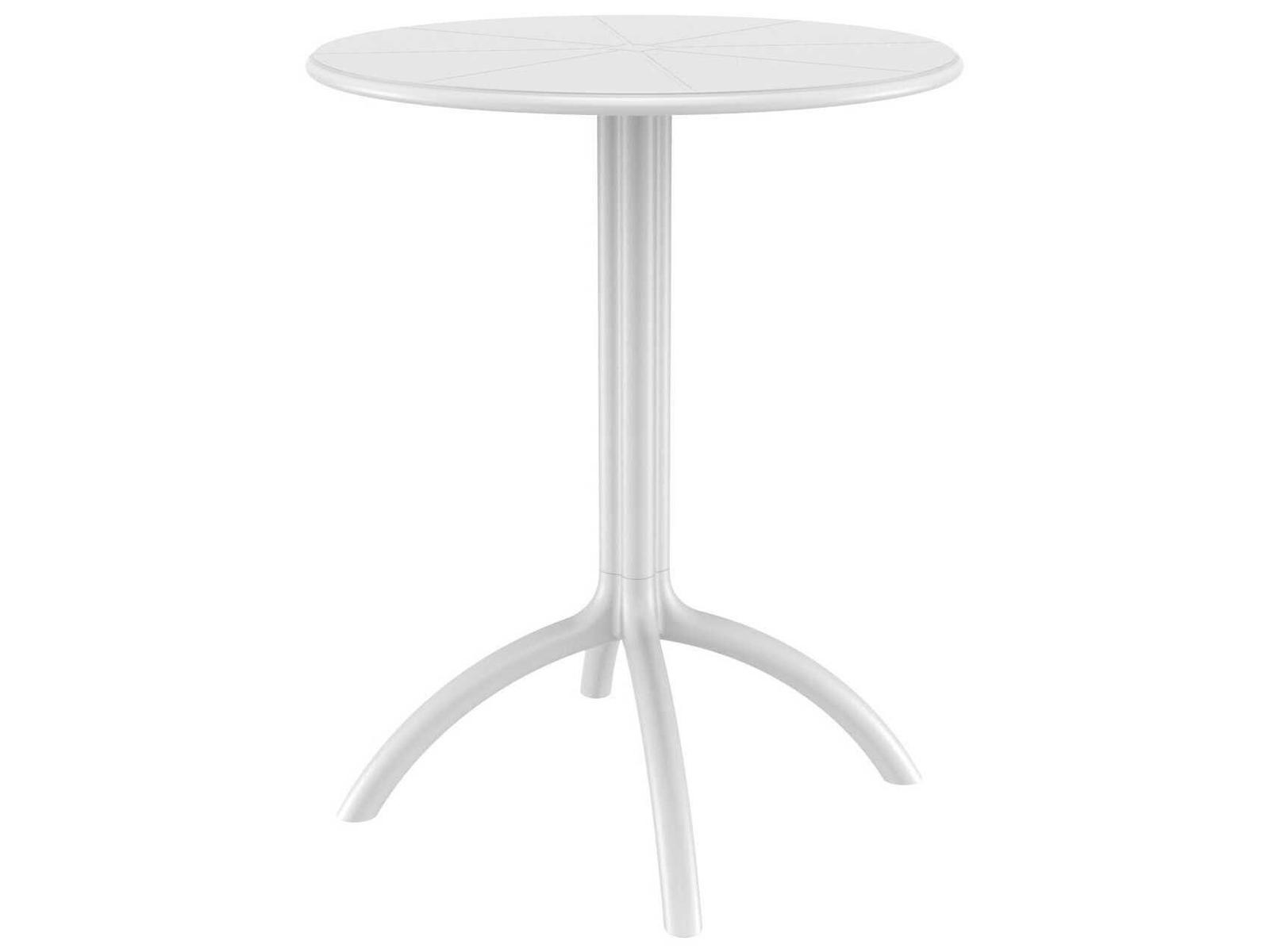 Compamia Octopus White Polypropylene Round Bistro Table