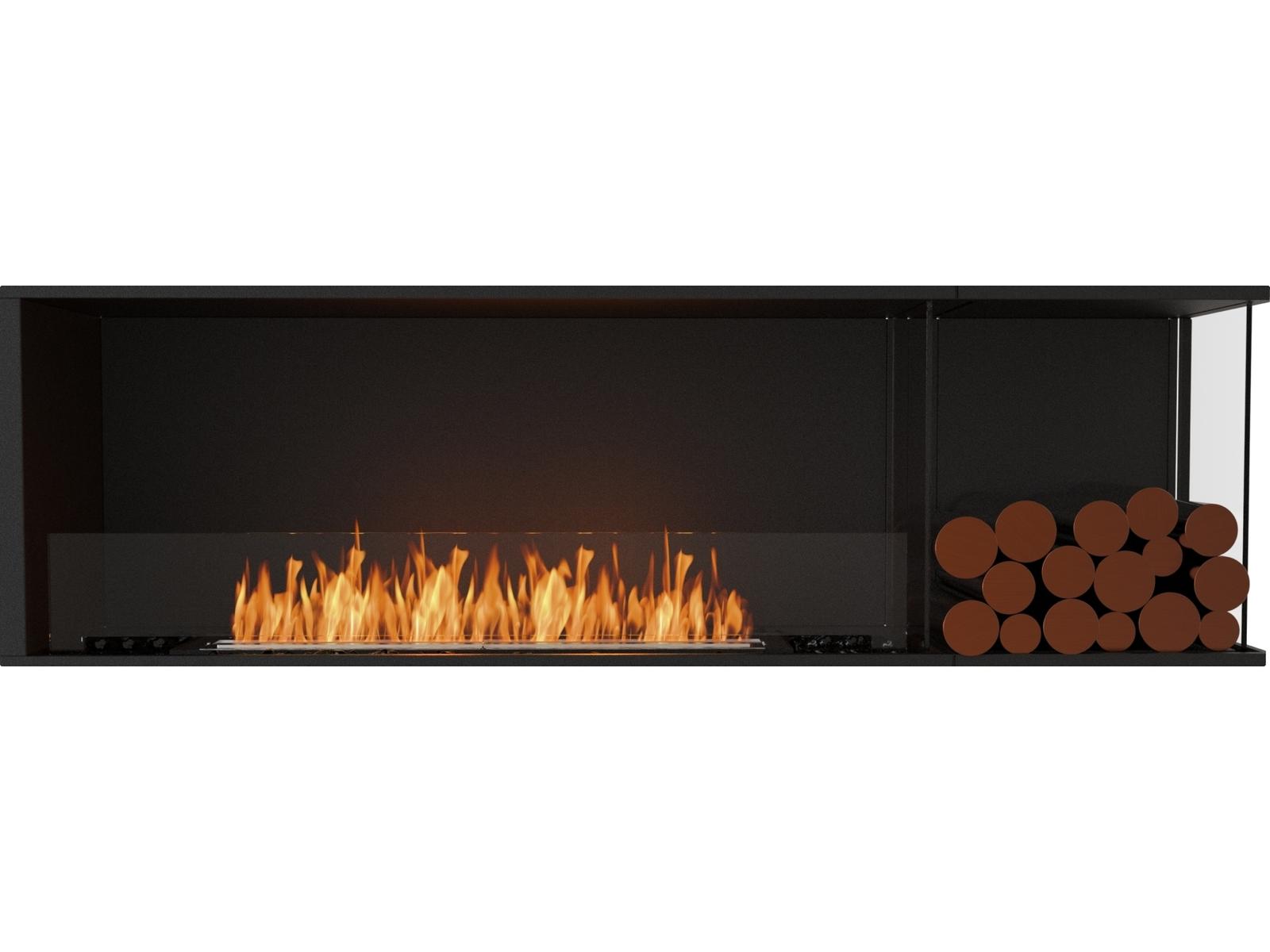 EcoSmart Fire Flex Fireboxes - Right Corner Fireplace