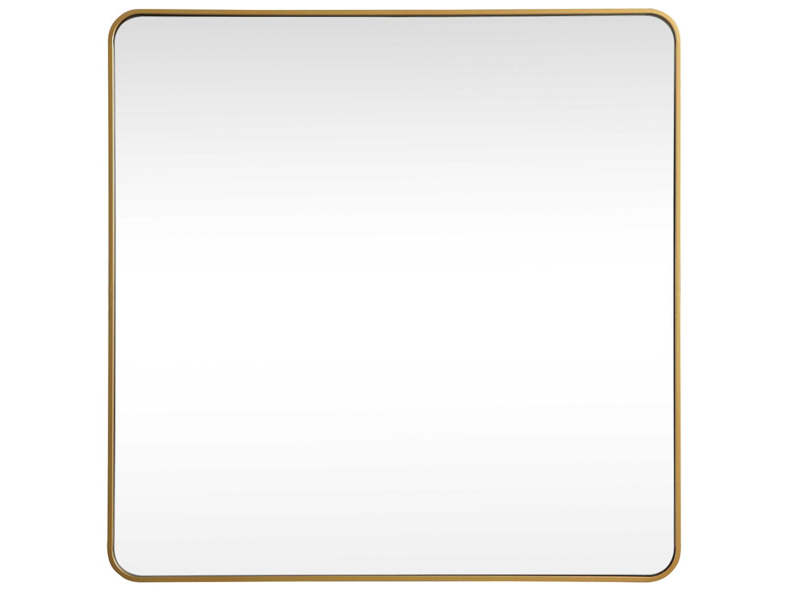 Elegant Lighting Evermore Square Wall Mirror