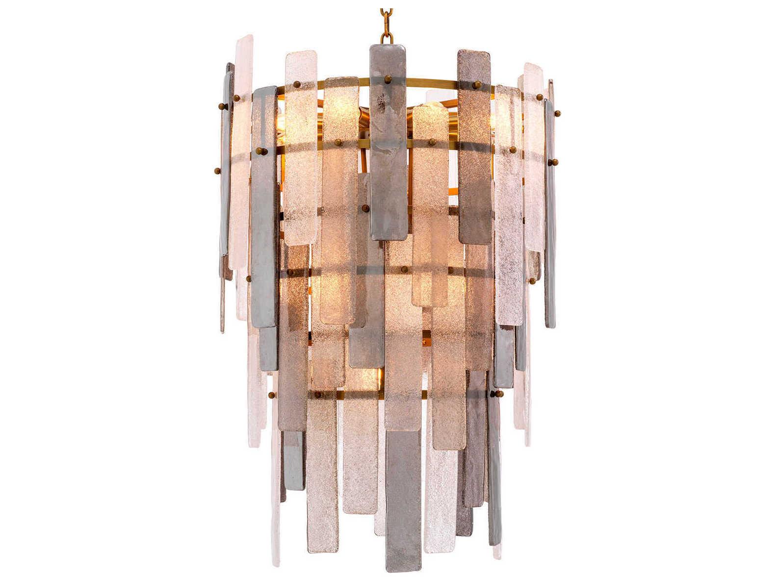 Eichholtz Greyson Antique Brass Chandelier