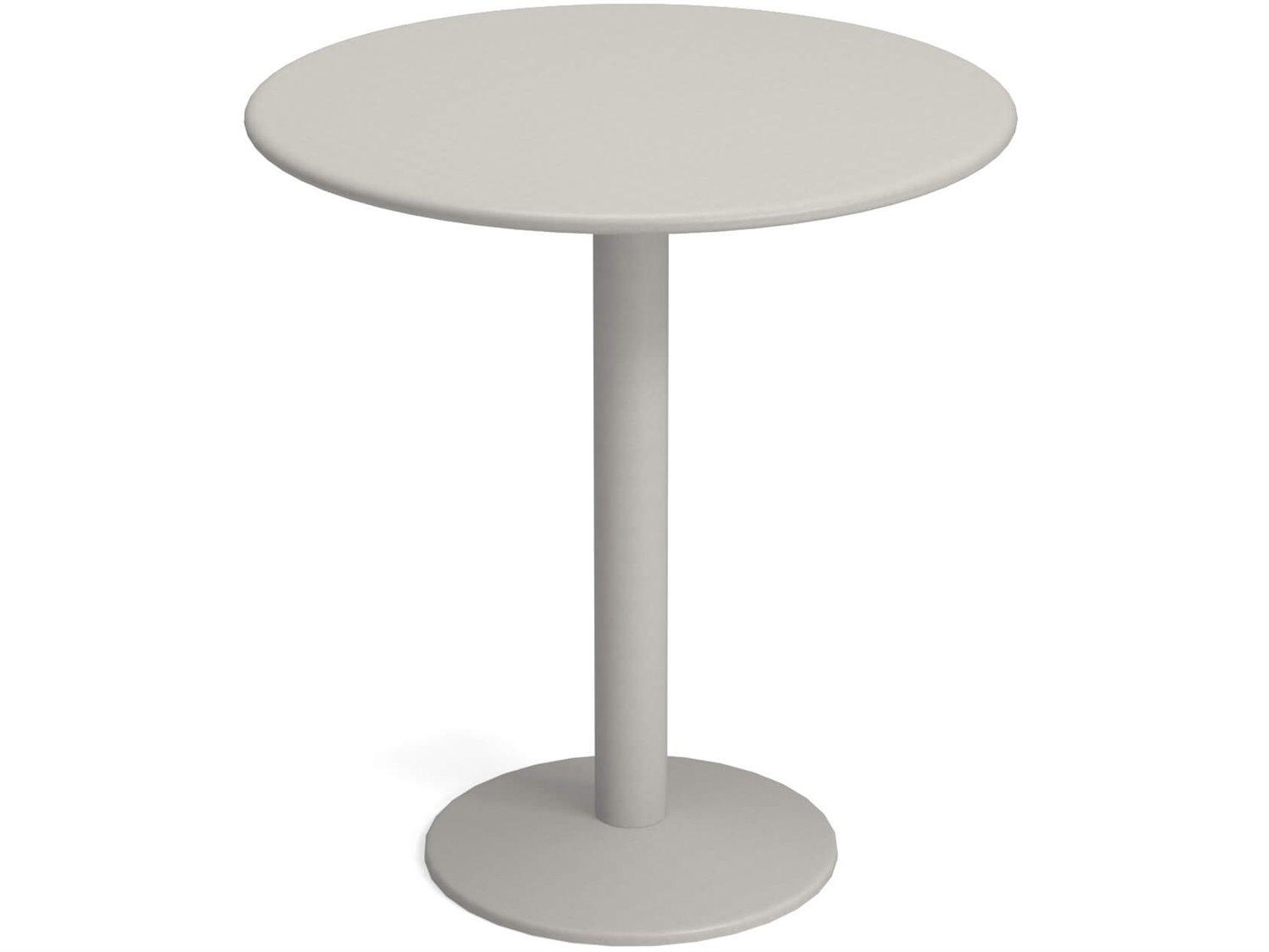 EMU Bistro Steel Round Outdoor Patio Bistro Table