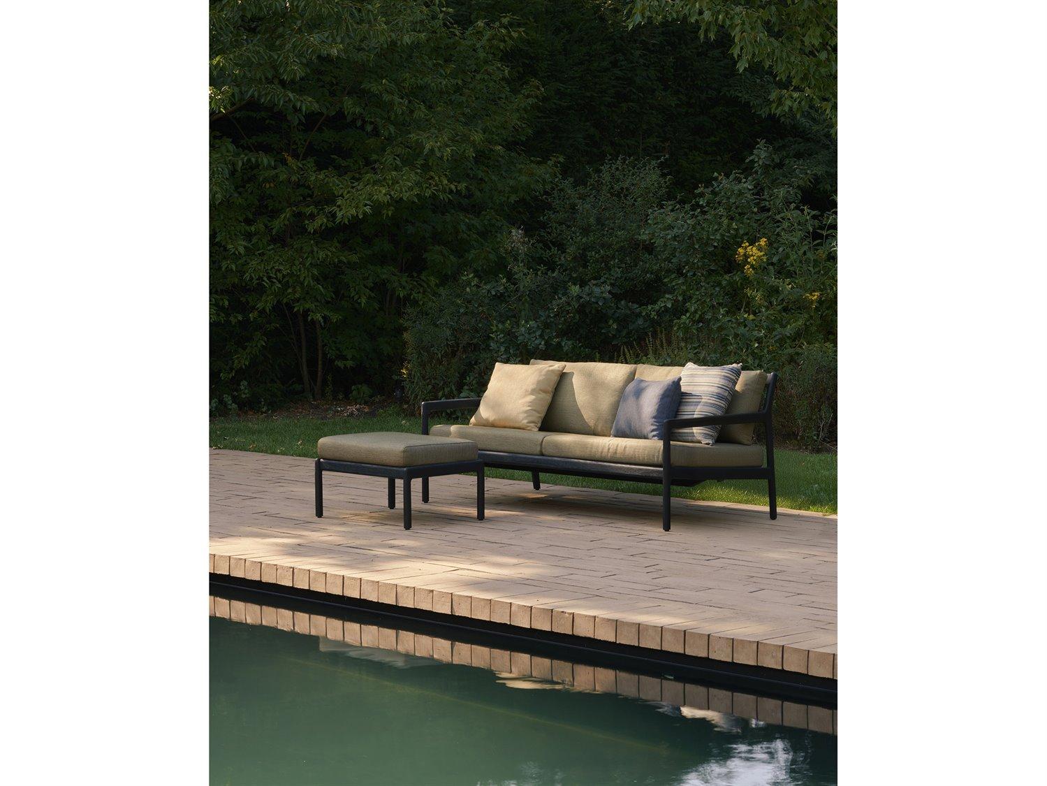 Ethnicraft Outdoor Jack Teak Lounge Set