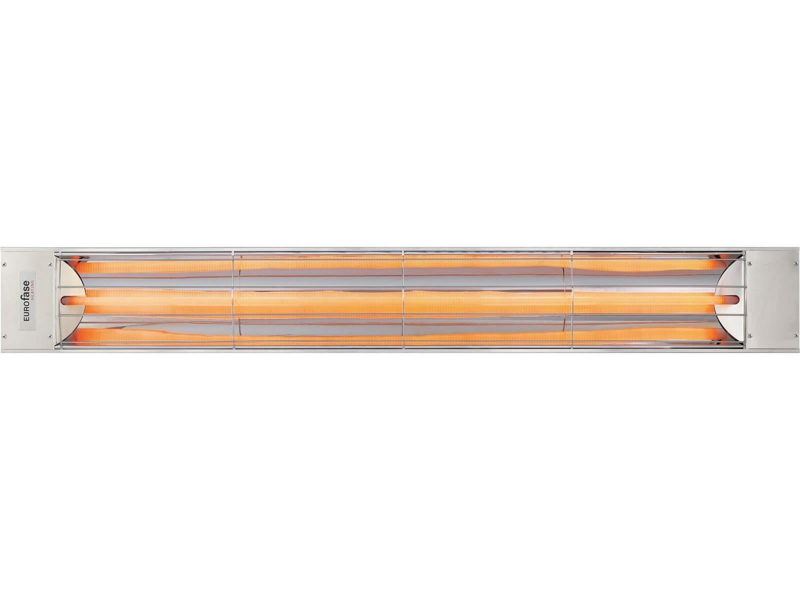 Eurofase Heating 304 Stainless Steel 61 Inch Single Element 3000 Watt 208V Electric Outdoor Heater