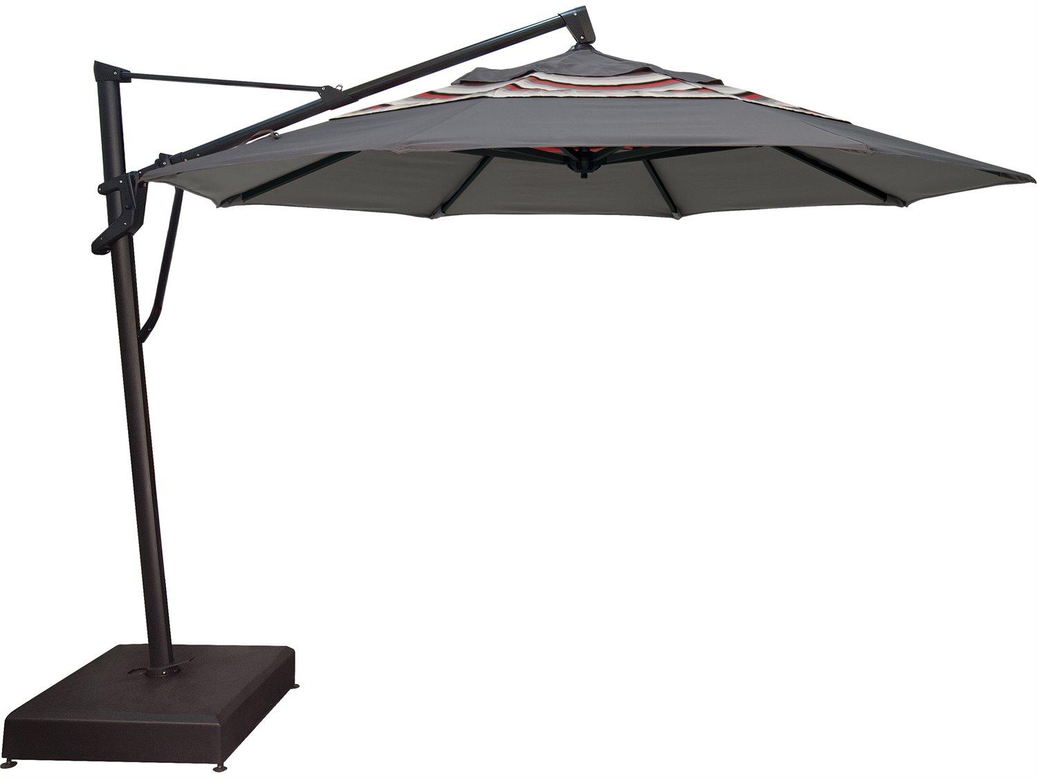 Treasure Garden Quick Ship AKZP 11 Foot Octagon Crank Lift Tilt and Lock Cantilever