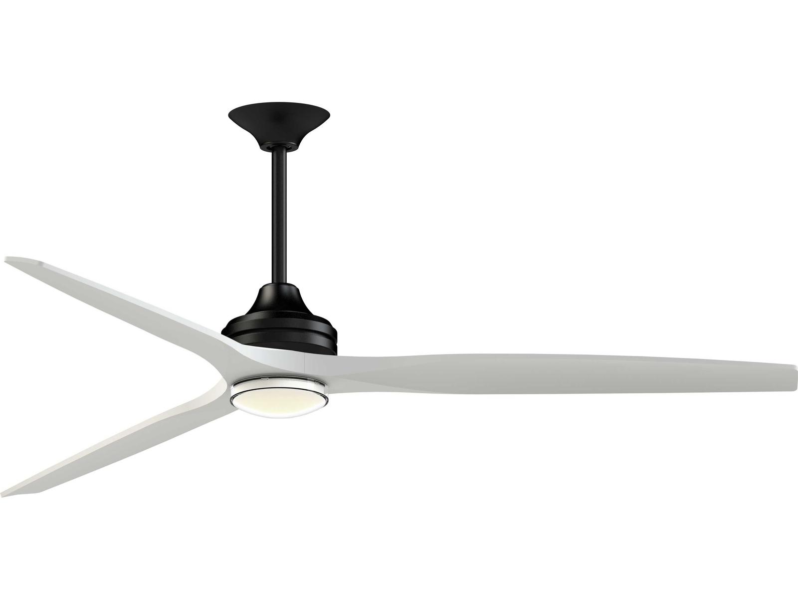 Fanimation Spitfire Outdoor Ceiling Fans | FPD6721BBL-72MW-DWLK | TopModern