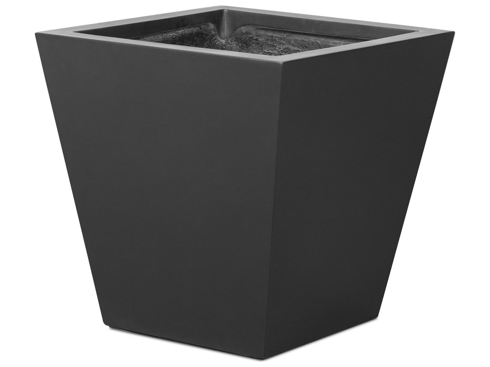 Luxecor Globetrotter Outdoor Koto Black Concrete Planter