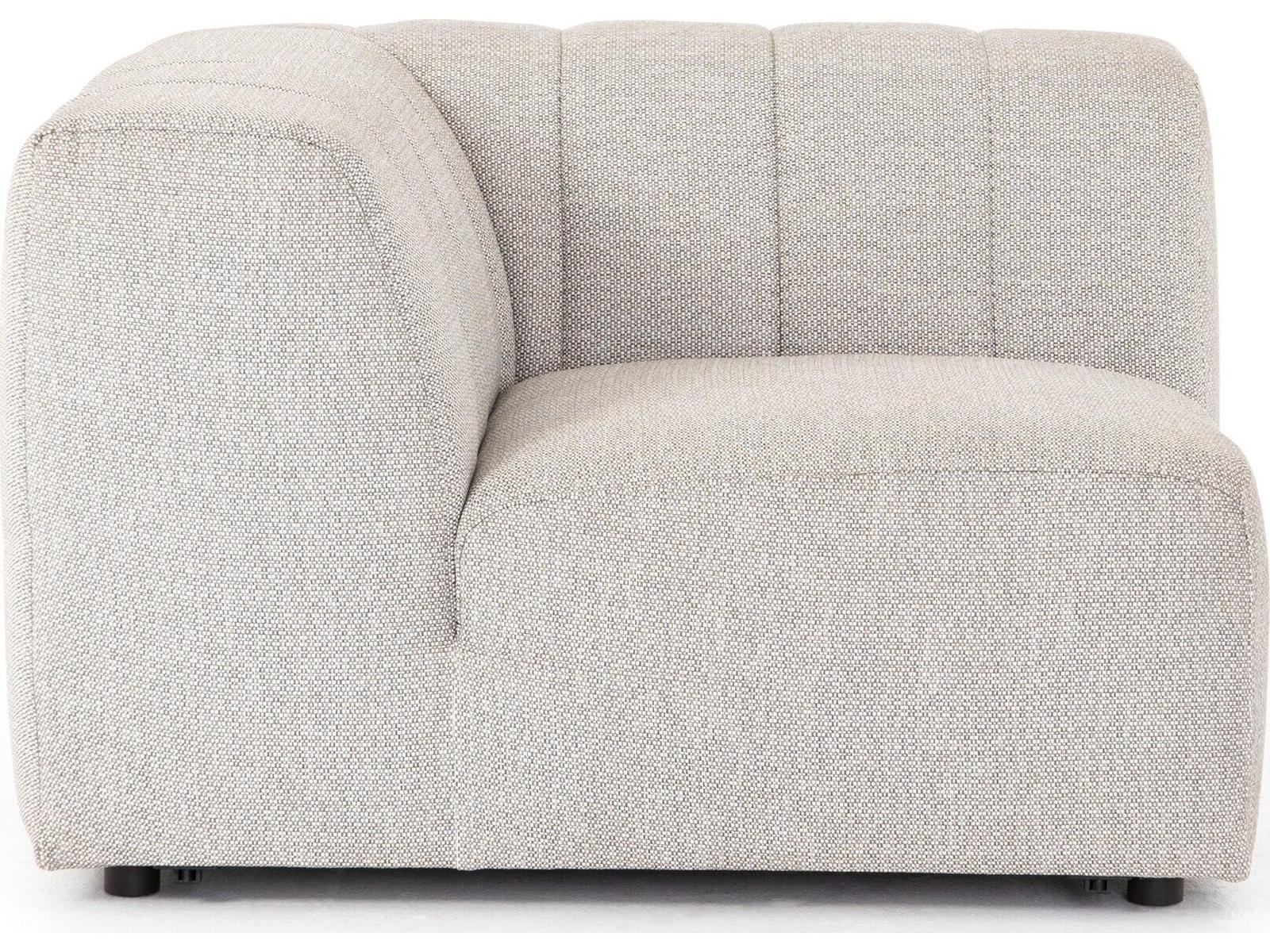 Four Hands Outdoor Solano Faye Ash Cushion Corner Lounge Chair