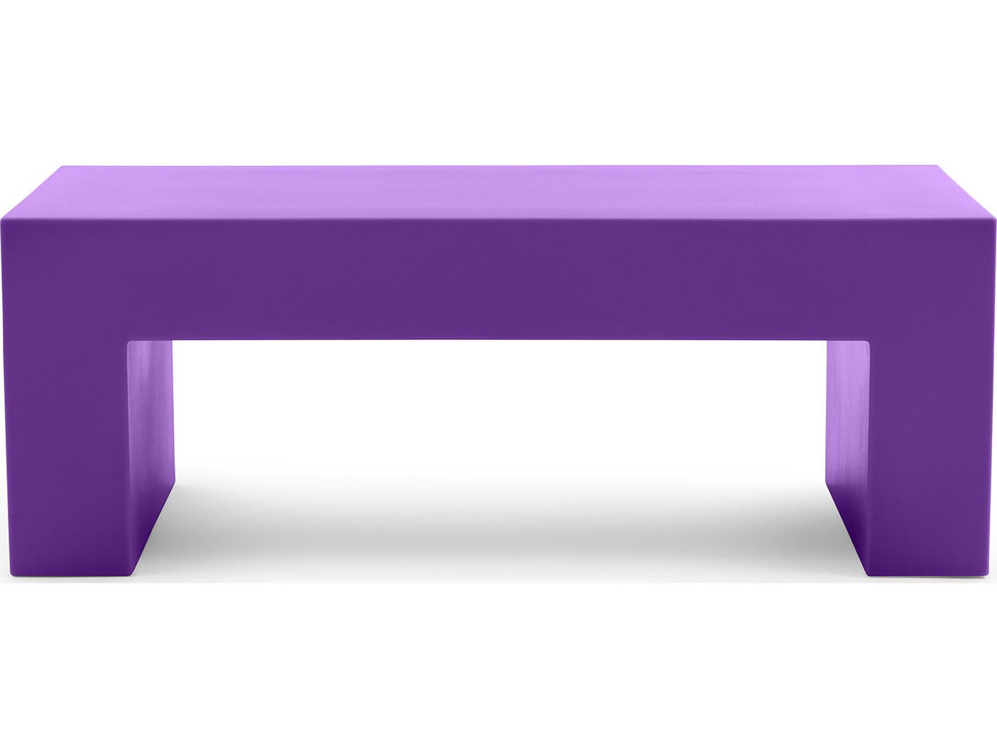 Heller Vignelli Small Bench - Purple