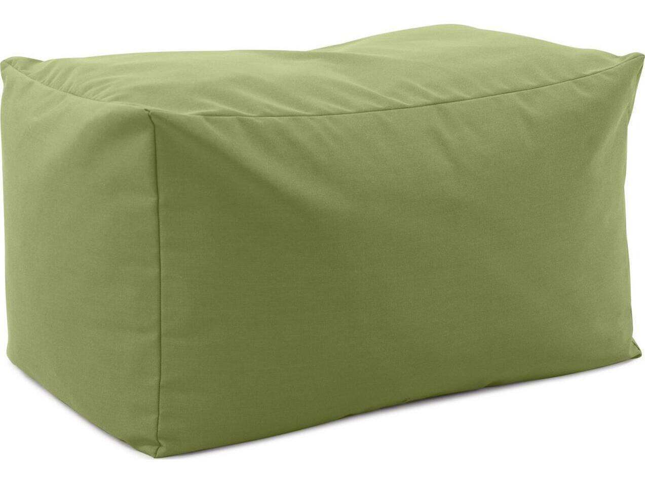 Howard Elliott Outdoor Seascape Moss Fabric Cushion Bench