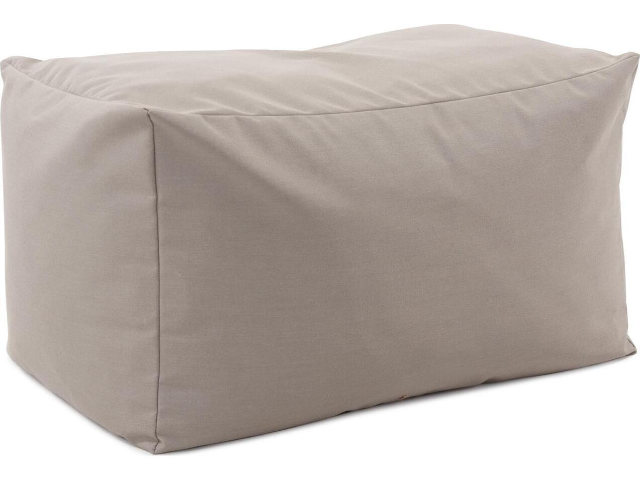 Howard Elliott Outdoor Seascape Sand Fabric Cushion Bench