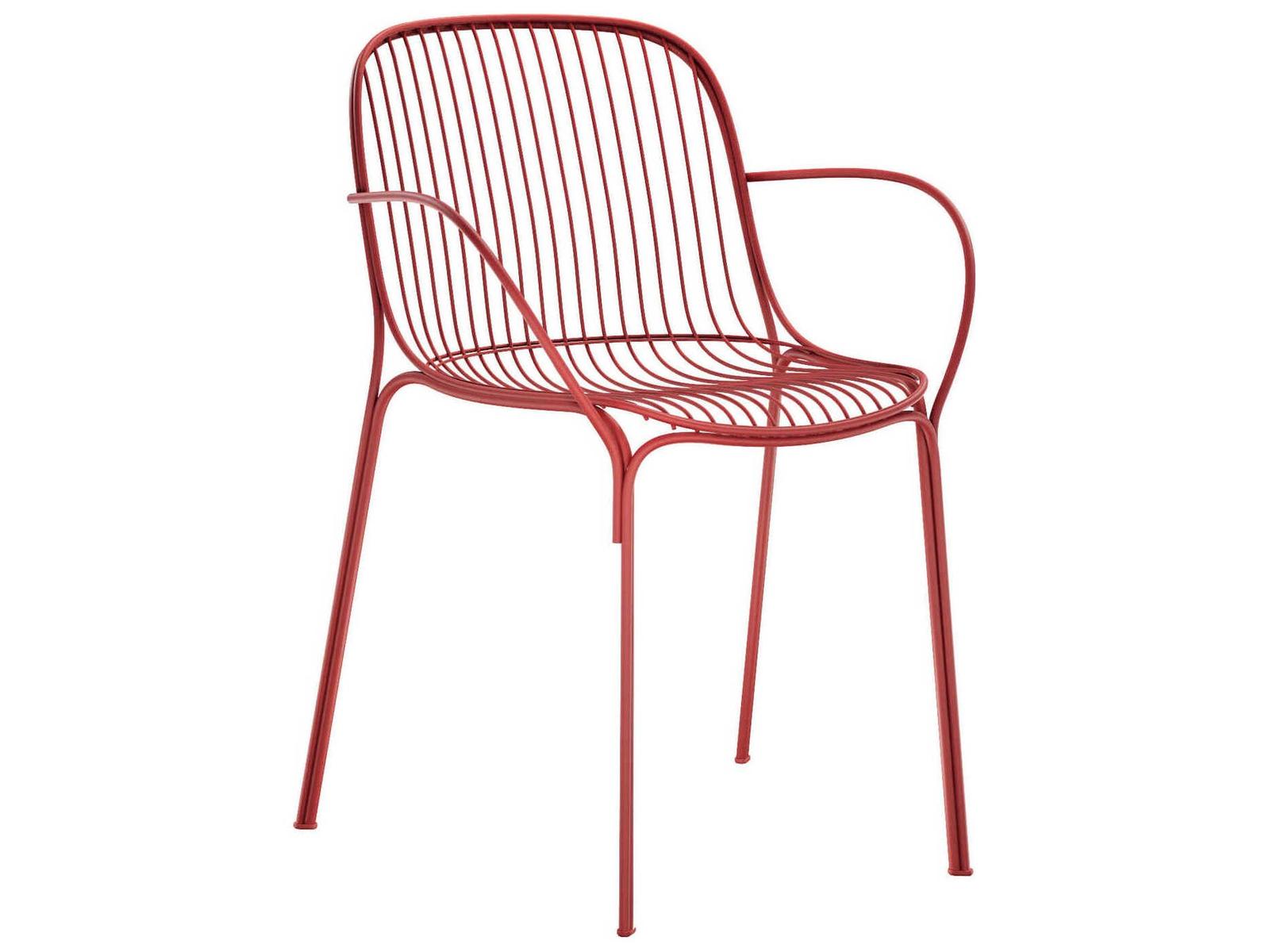 Kartell Outdoor Hiray Steel Metal Dining Chair