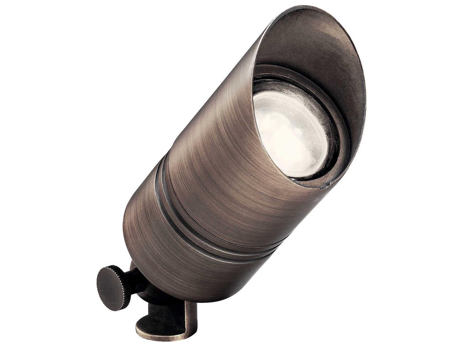 Kichler 1 - Light Glass Outdoor Spot Light