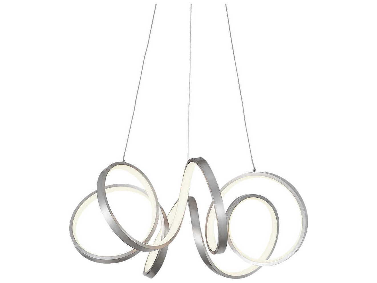 Kuzco Lighting Synergy Antique Silver Chandelier