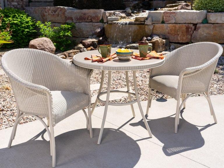 Lloyd Flanders All Seasons Wicker Dining Set